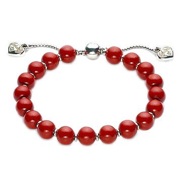 gucci boule red varnished adjustable wood bead bracelet|Gucci mother of pearl bracelet.